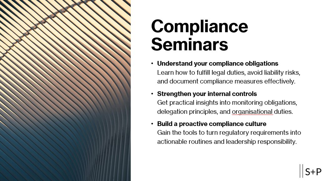 Beitragsbild Compliance Seminars