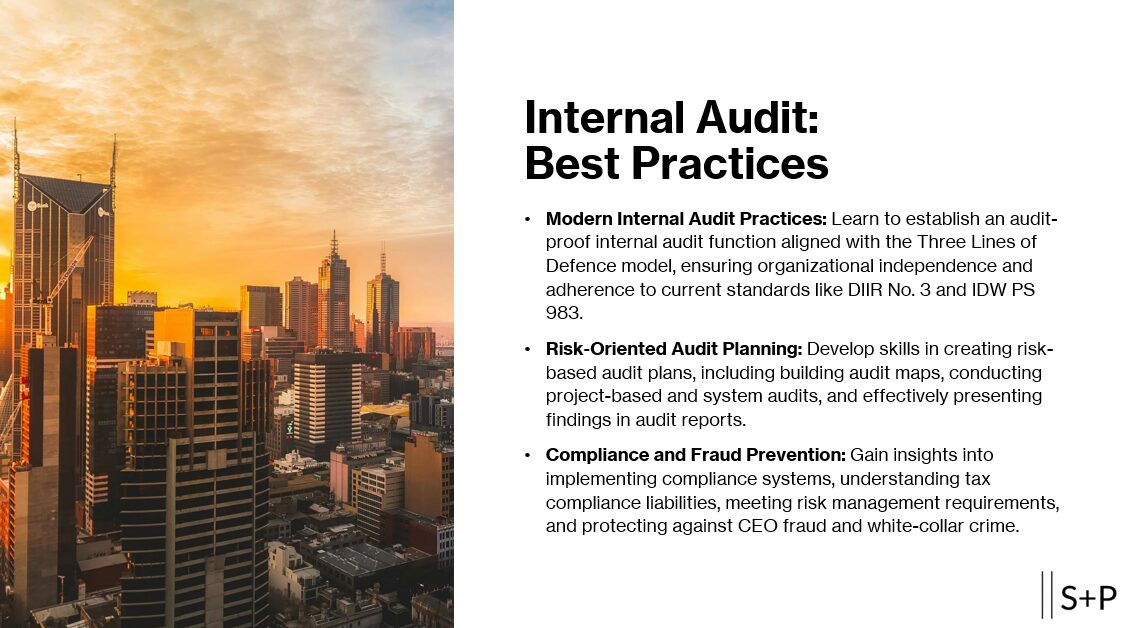 Internal Audit - Best Practices