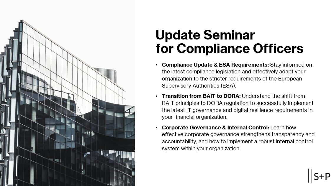 Update Seminar Compliance Officer